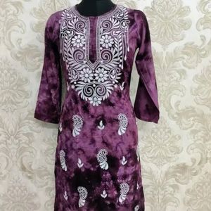 Purple Chicken Kari Kurti