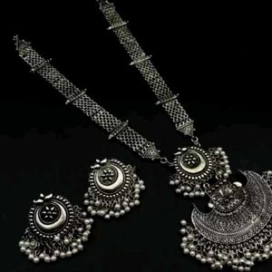 Alloy Jwellery Set (Silver)