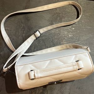 White Sling bag