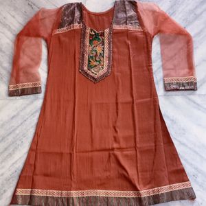 Short Kurti Cotton Linen