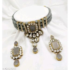 Grey Jwellery Set