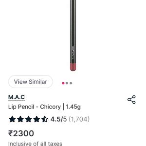 Mac Lip Liner chicory 🔥🔥😍