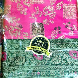 Partywear Saree / New Seal Packed