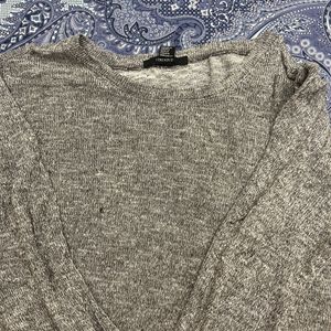 Grey Forever 21 Top