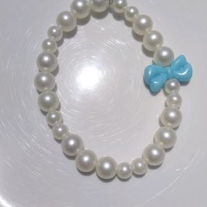 White Pearl Phone Charm