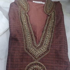 Hand Work Ethnic Kurta