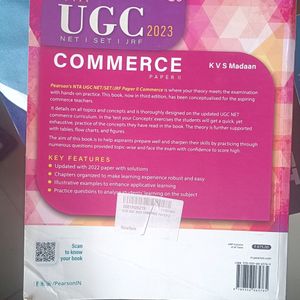 KVS Madan For UGC NET/JRF/SET Paper 2 Commerce