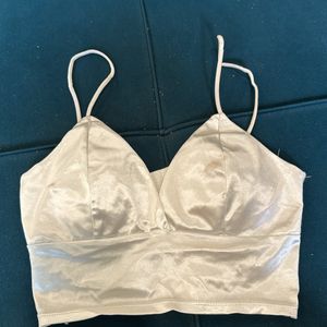 Pearl White bralette