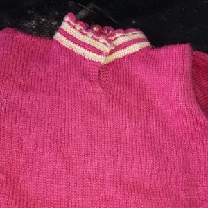 New Handmade Pink Sweater
