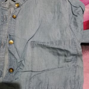 mini shirt denim type