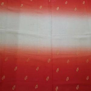 Multi Colored Chifon Saree With Self Design