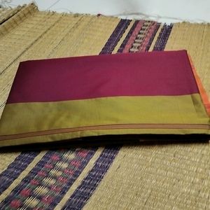 Meroon Soft Silk Saree....