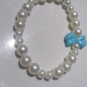 White Pearl Phone Charm