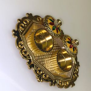 Puja Roli Chawal Plate For Your Mandir | Designer Plate Best For Your Home Temple