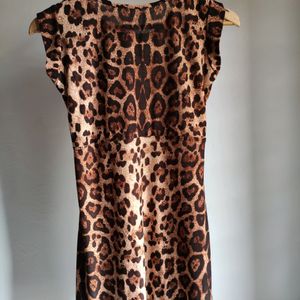 Leopard Print Dress