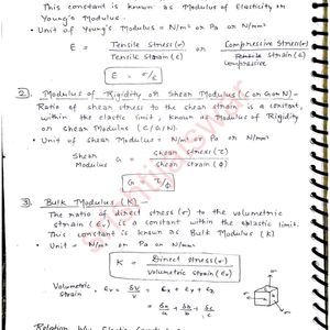 B.Tech AKTU Mechanical Engineering GATE Exam Notes