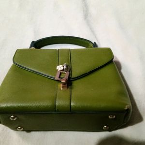 Green Aesthetic Handbag