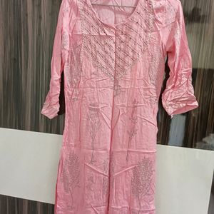 Pink Kurta Set