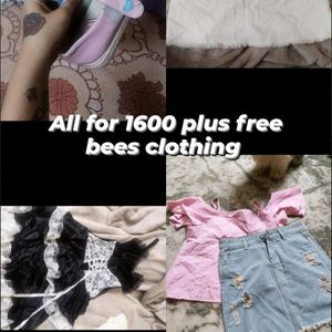 Combo Plus Soft Toy And One Surprise Clothing Free