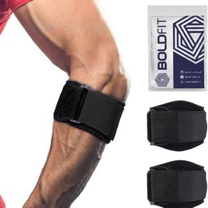 Tennis Elbow Support for gym with Strap Set Of 1