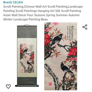 Chinese Wall Art Scroll Painting