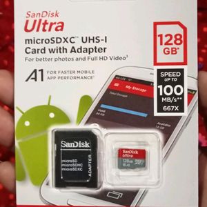 SanDisk Ultra 128gb Memory Card Original