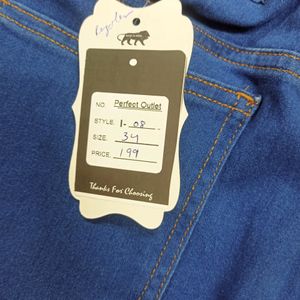 (I-08) 34 Size Regular Fit Denim. Jeans