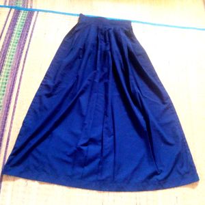 School Uniform Skirt Blue Colour For Girls