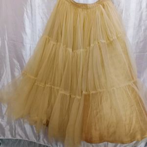 Golden Lehenga Choli