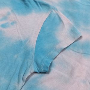 Tie Dye Print Tshirt For Women