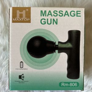 2 Professional Massage Black Plastic And Rubber