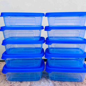 Combo Of 10 Containers (Storage Boxes)