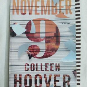 November 9 By Colleen Hoover