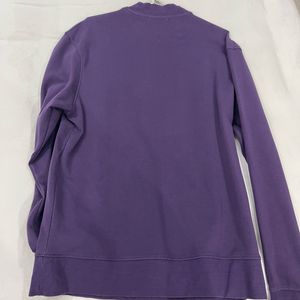 Zara High Neck Violet Sweatshirt