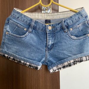 Denim Shorts, Fits Size 26