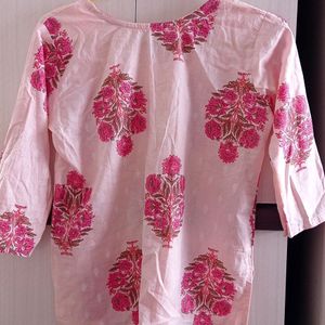 Pink Kurti Top