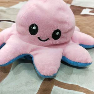 Reversable Pink And Blue Octopus