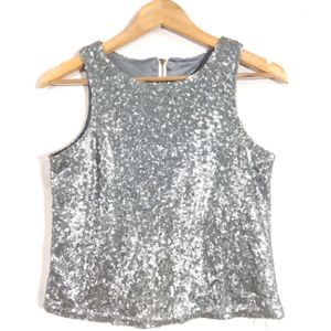 Grey Sequence Sleeveless Top (Women's)