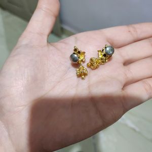 Artificial Gold Plated Earrings