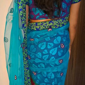 Ready To Wear Heavy Saree (Partywear)