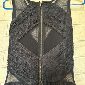 River Island Lace & Net LBD