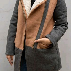 Stylish Heavy Fleece-Lined Winter Coat