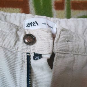 New Zara White Cargo