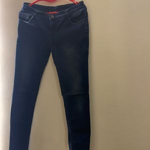 Trendy Divva Navy Blue Slim Fit Stretchy Denims