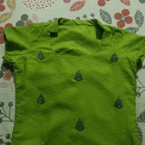 Green Kurta For Women