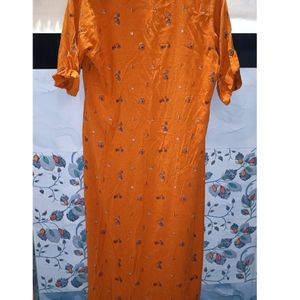 Full Cotton Open Kurti For Womens