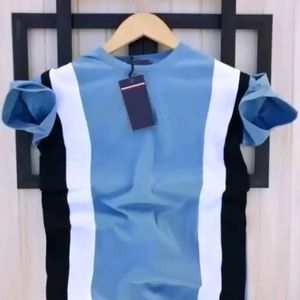 Blue Colour T-shirt Medium Size