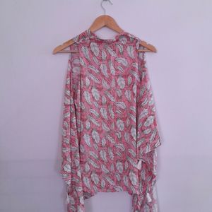 Printed Shrug