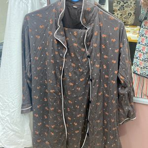 Printed Night Suit