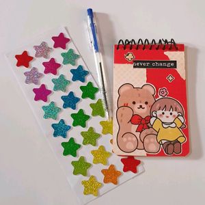 A6 KAWAII Mini journal Set